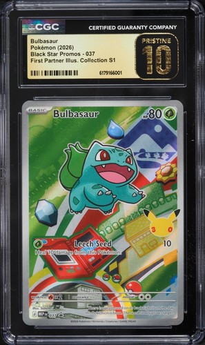 Cgc pristine bulbasaur - pristine, 10