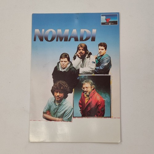 Nomadi promotional postcard - nomadi,