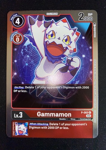 Digimon card gammamon - digimon, gammamon-