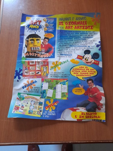 Disney art attack mickey - attack,