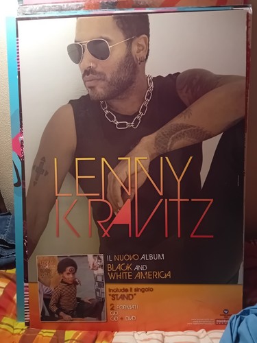 Lenny kravitz poster standee - lenny,
